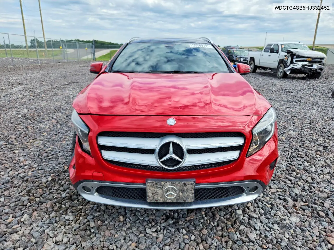 2017 Mercedes-Benz Gla 250 4Matic VIN: WDCTG4GB6HJ332452 Lot: 58369396