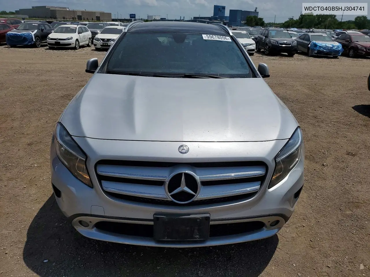 2017 Mercedes-Benz Gla 250 4Matic VIN: WDCTG4GB5HJ304741 Lot: 59678096