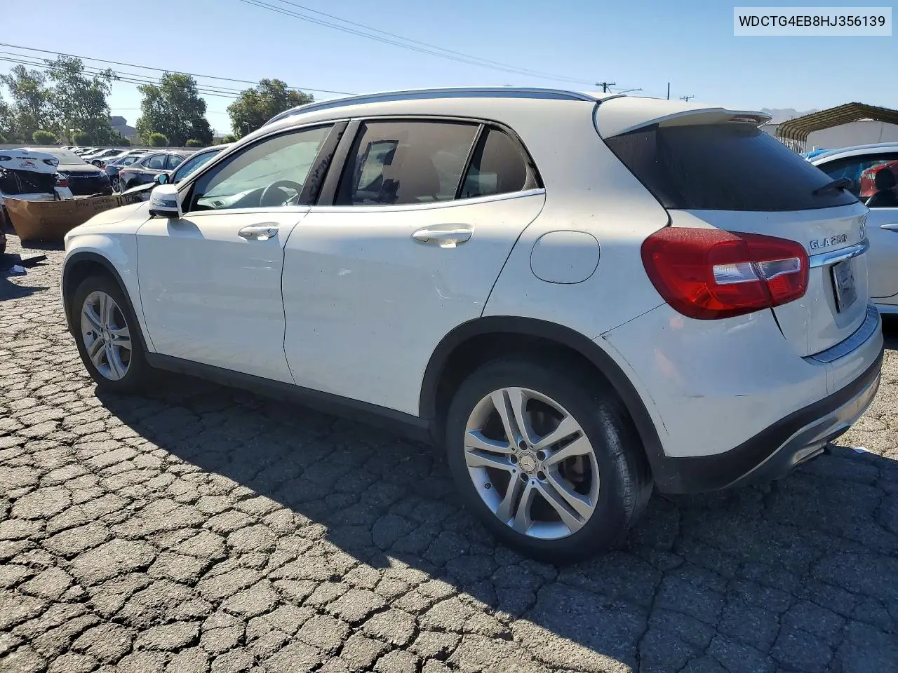 2017 Mercedes-Benz Gla 250 VIN: WDCTG4EB8HJ356139 Lot: 59897296