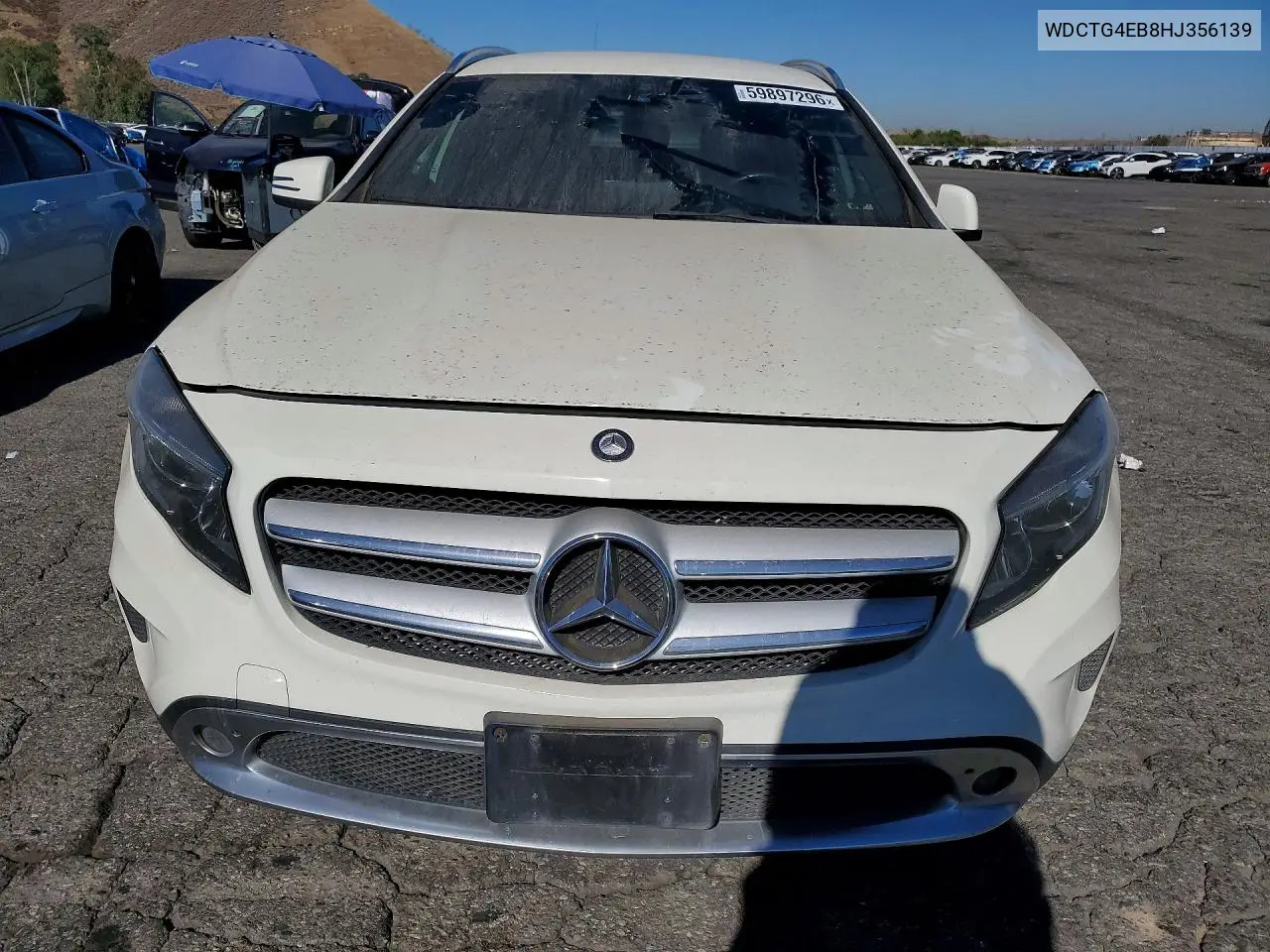 2017 Mercedes-Benz Gla 250 VIN: WDCTG4EB8HJ356139 Lot: 59897296