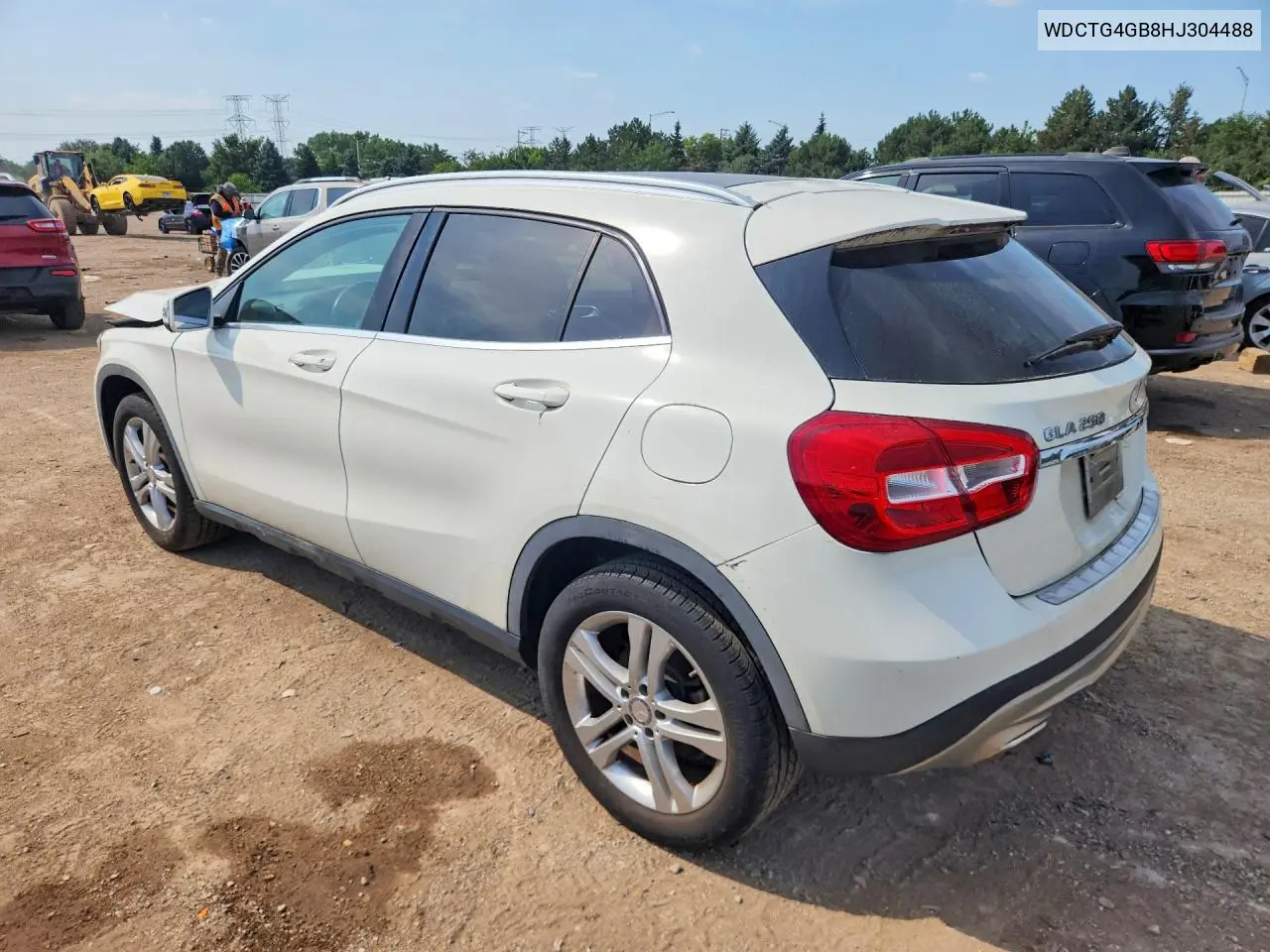 2017 Mercedes-Benz Gla 250 4Matic VIN: WDCTG4GB8HJ304488 Lot: 61077726