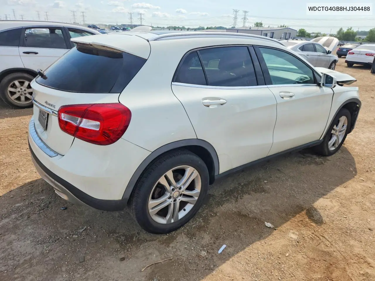 2017 Mercedes-Benz Gla 250 4Matic VIN: WDCTG4GB8HJ304488 Lot: 61077726
