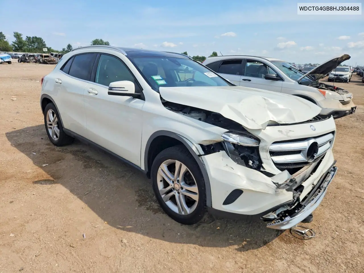 2017 Mercedes-Benz Gla 250 4Matic VIN: WDCTG4GB8HJ304488 Lot: 61077726