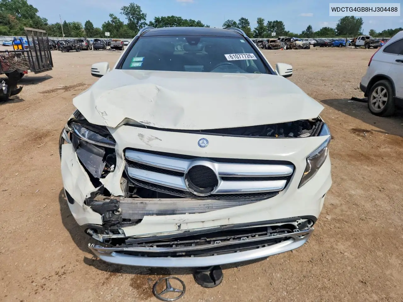 2017 Mercedes-Benz Gla 250 4Matic VIN: WDCTG4GB8HJ304488 Lot: 61077726