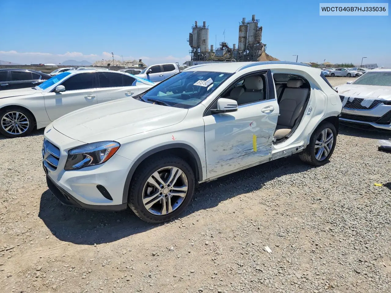 2017 Mercedes-Benz Gla 250 4Matic VIN: WDCTG4GB7HJ335036 Lot: 61379656