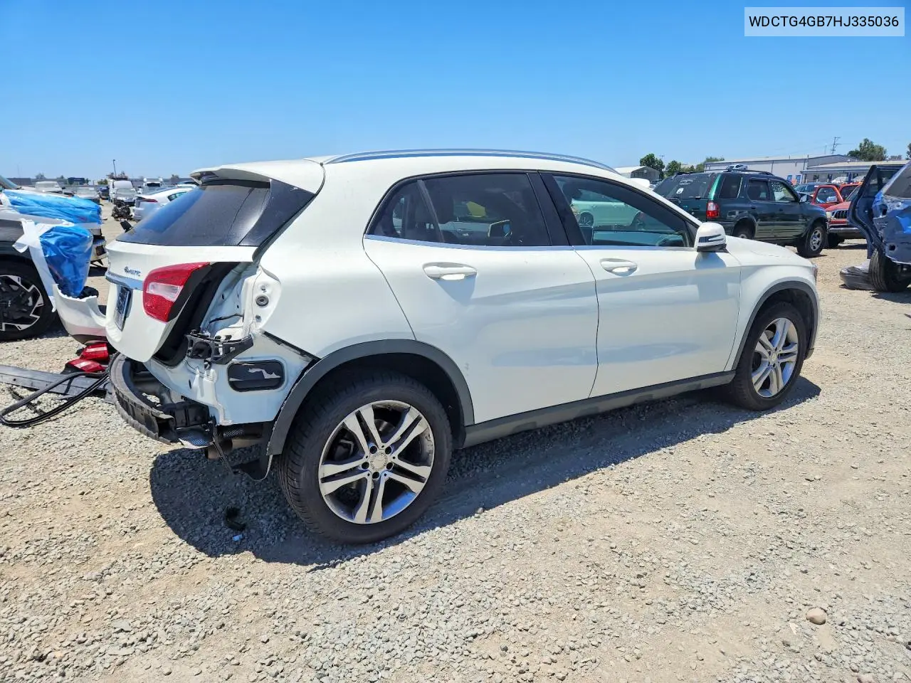 2017 Mercedes-Benz Gla 250 4Matic VIN: WDCTG4GB7HJ335036 Lot: 61379656