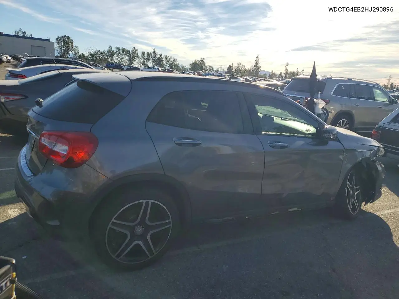 2017 Mercedes-Benz Gla 250 VIN: WDCTG4EB2HJ290896 Lot: 72700185