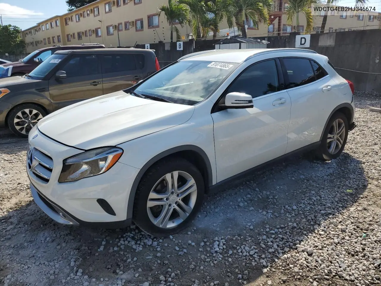 WDCTG4EB2HJ346674 2017 Mercedes-Benz Gla 250