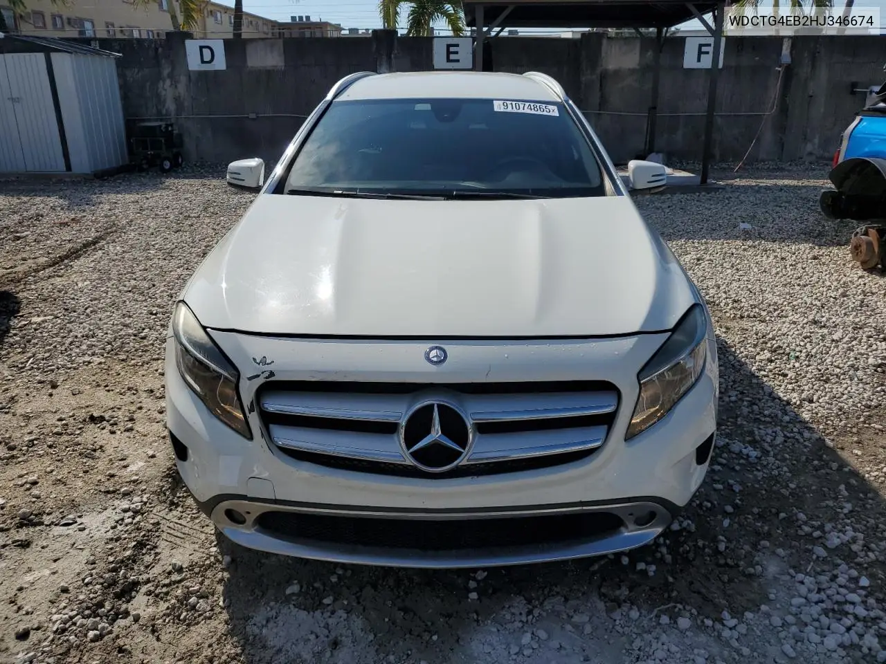 WDCTG4EB2HJ346674 2017 Mercedes-Benz Gla 250