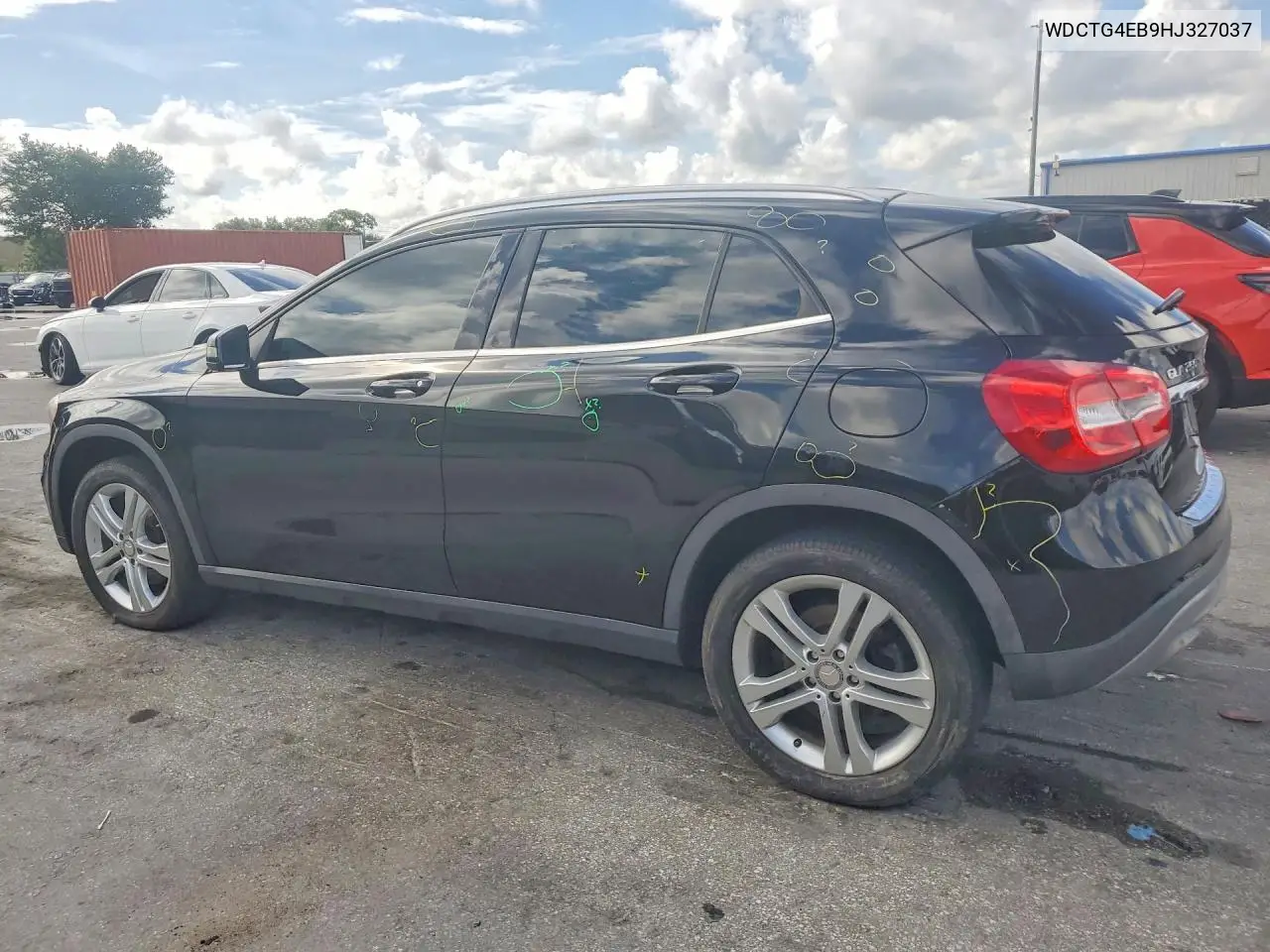 2017 Mercedes-Benz Gla 250 VIN: WDCTG4EB9HJ327037 Lot: 97683065