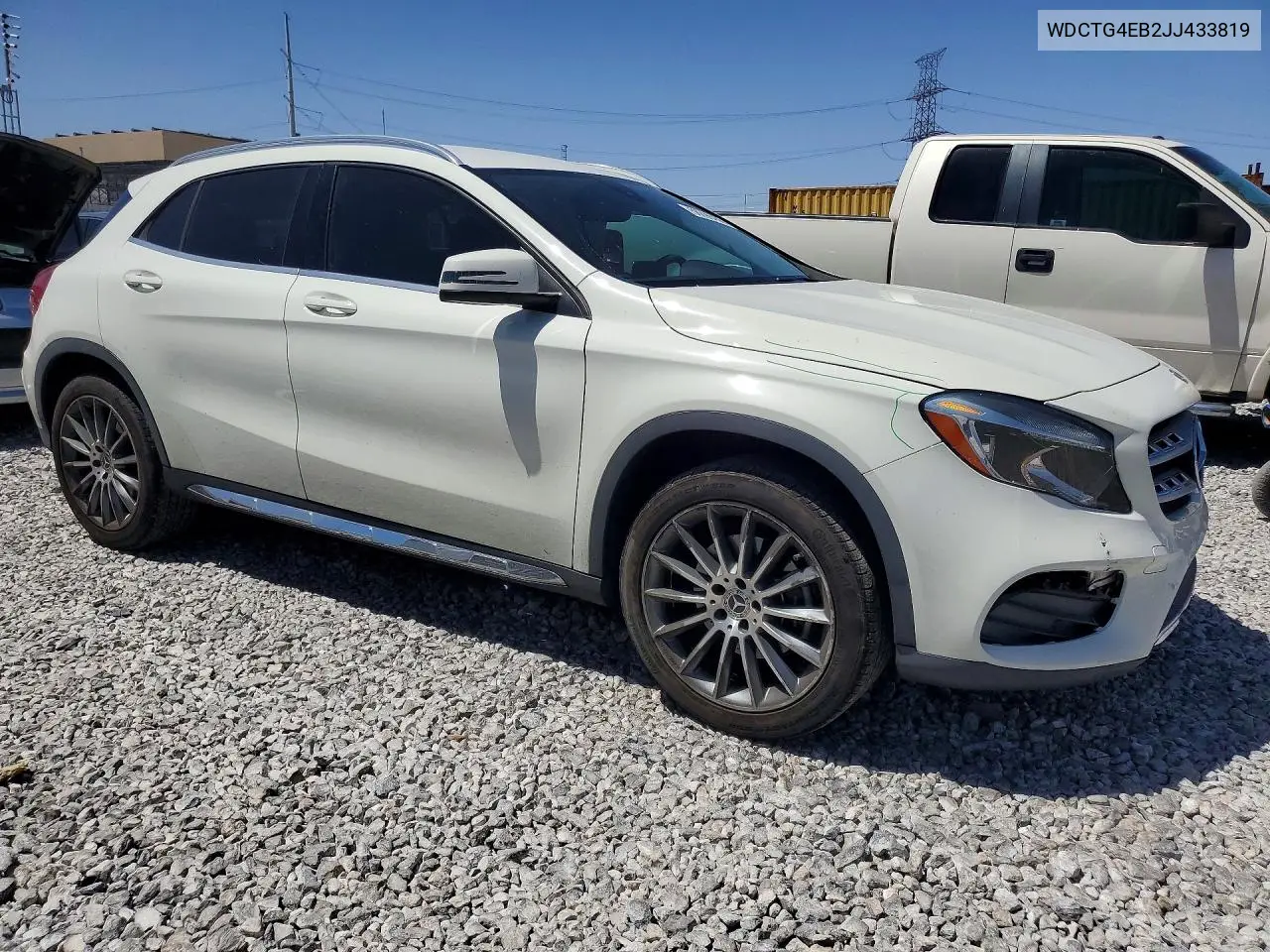 2018 Mercedes-Benz Gla 250 VIN: WDCTG4EB2JJ433819 Lot: 56699456