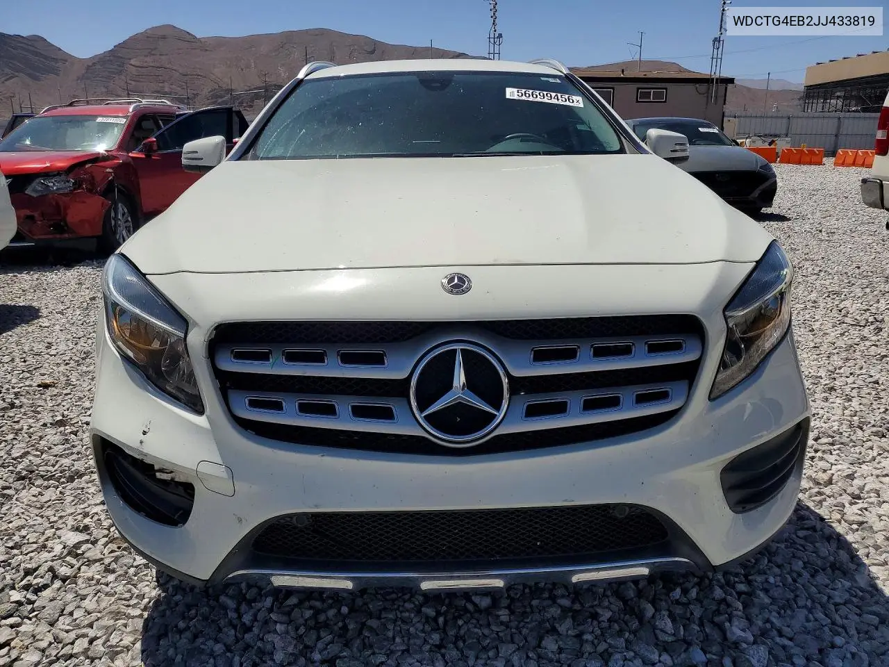 2018 Mercedes-Benz Gla 250 VIN: WDCTG4EB2JJ433819 Lot: 56699456