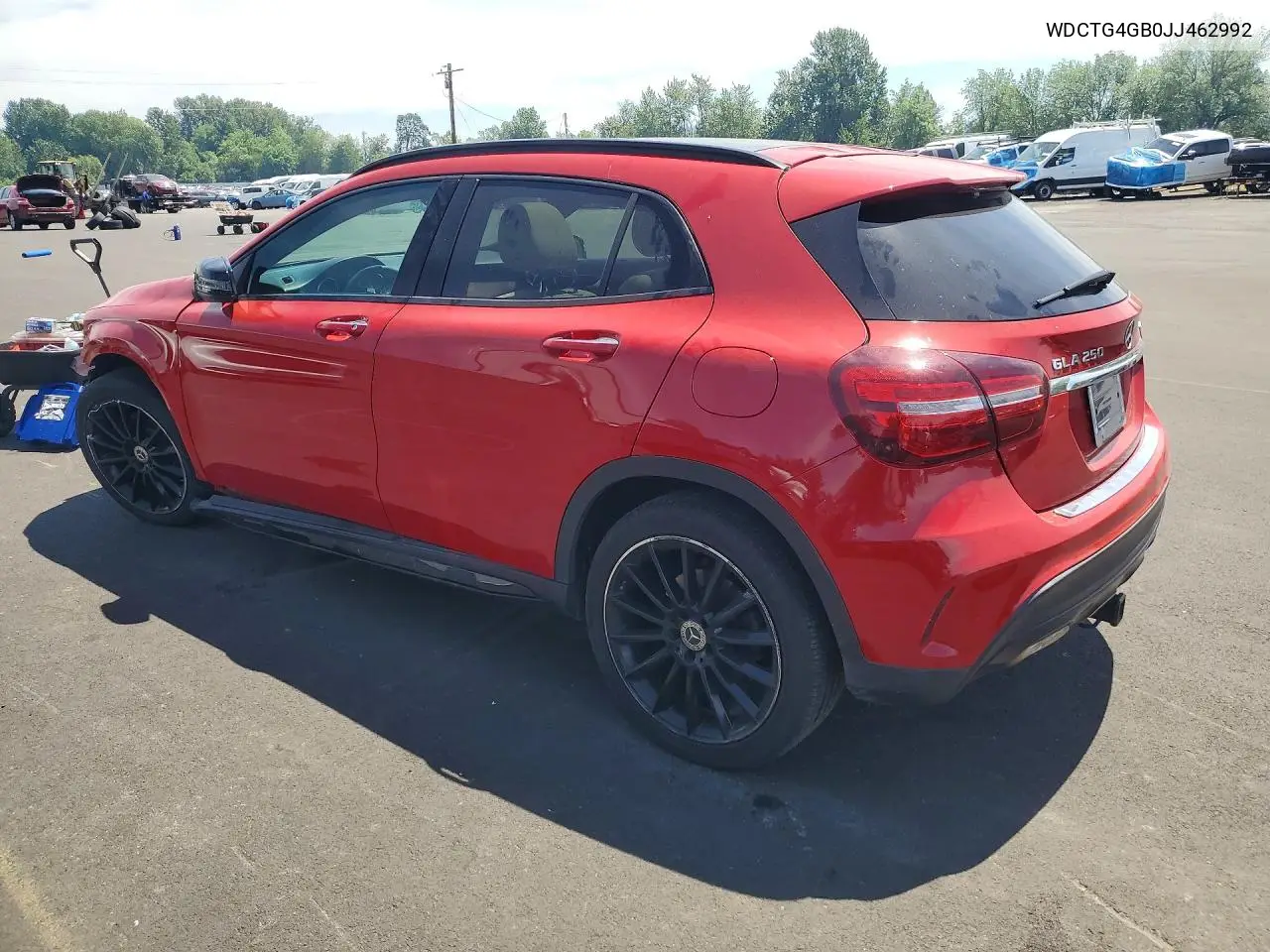 2018 Mercedes-Benz Gla 250 4Matic VIN: WDCTG4GB0JJ462992 Lot: 56872016