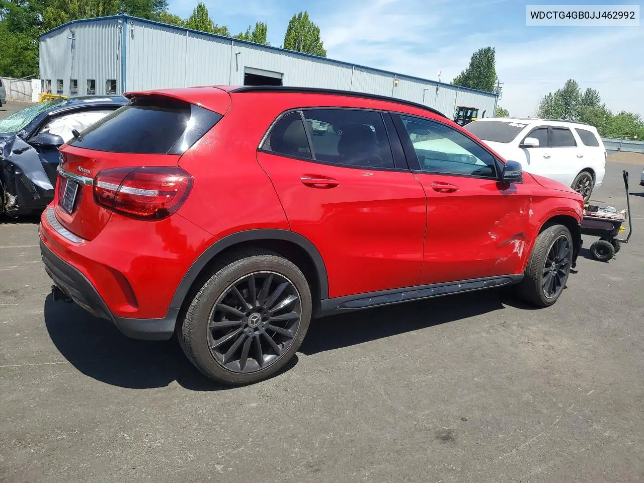 2018 Mercedes-Benz Gla 250 4Matic VIN: WDCTG4GB0JJ462992 Lot: 56872016