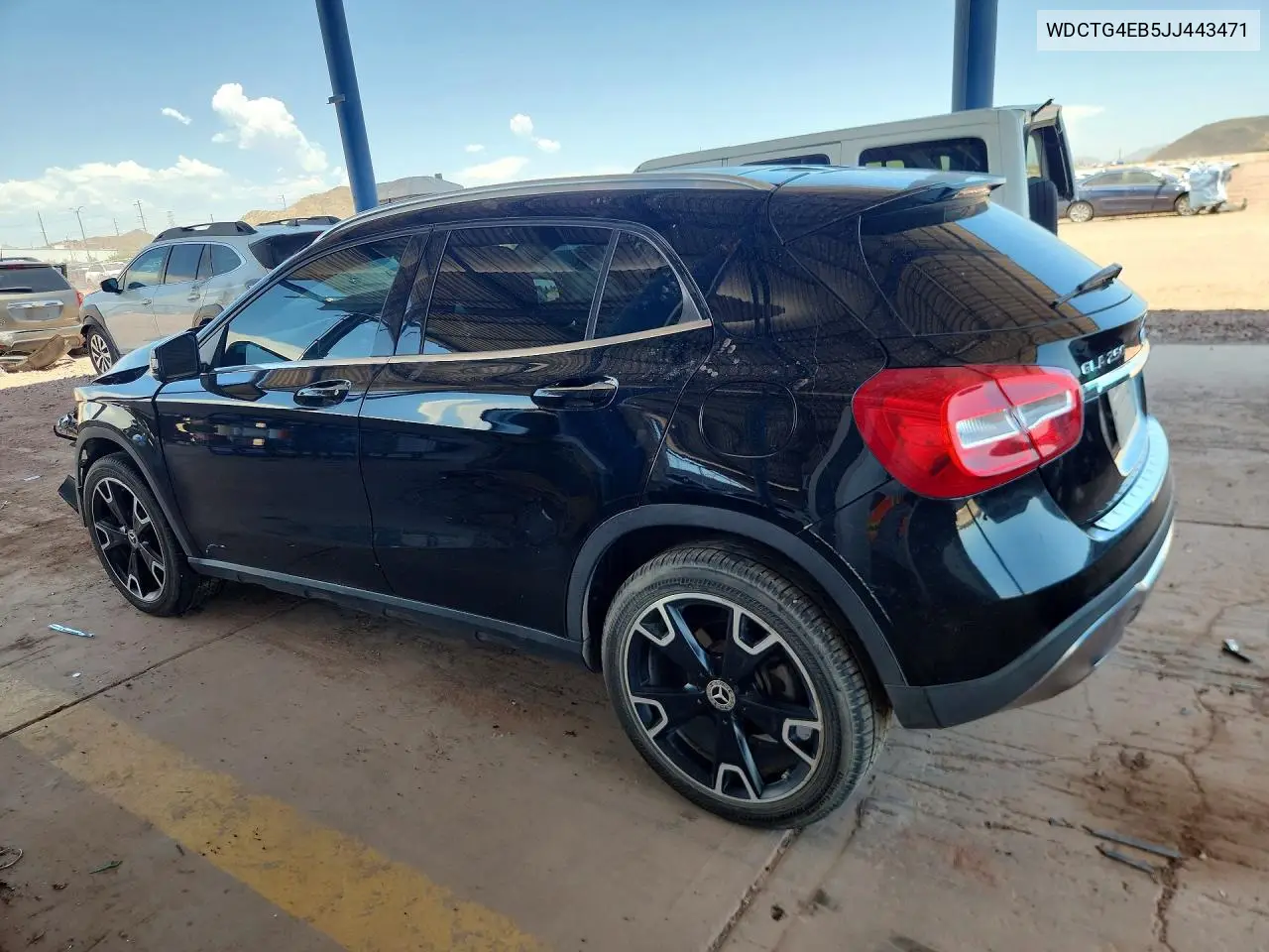 2018 Mercedes-Benz Gla 250 VIN: WDCTG4EB5JJ443471 Lot: 57203296