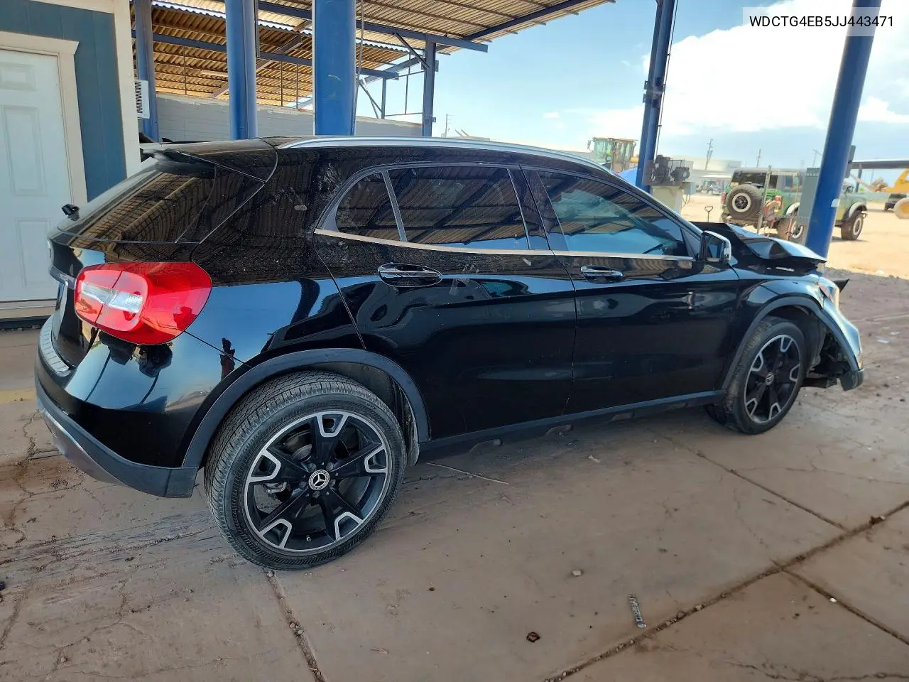 2018 Mercedes-Benz Gla 250 VIN: WDCTG4EB5JJ443471 Lot: 57203296