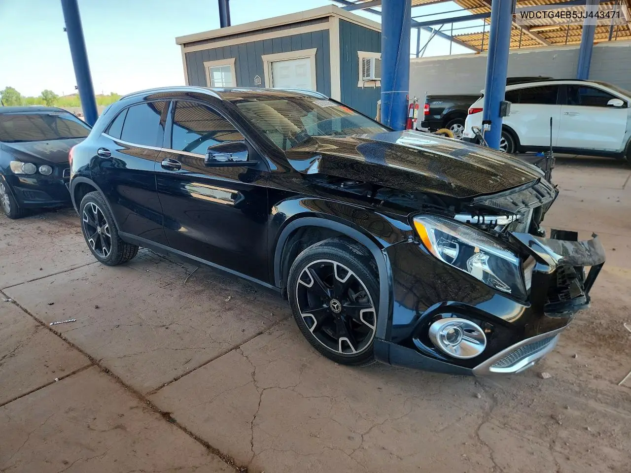 2018 Mercedes-Benz Gla 250 VIN: WDCTG4EB5JJ443471 Lot: 57203296