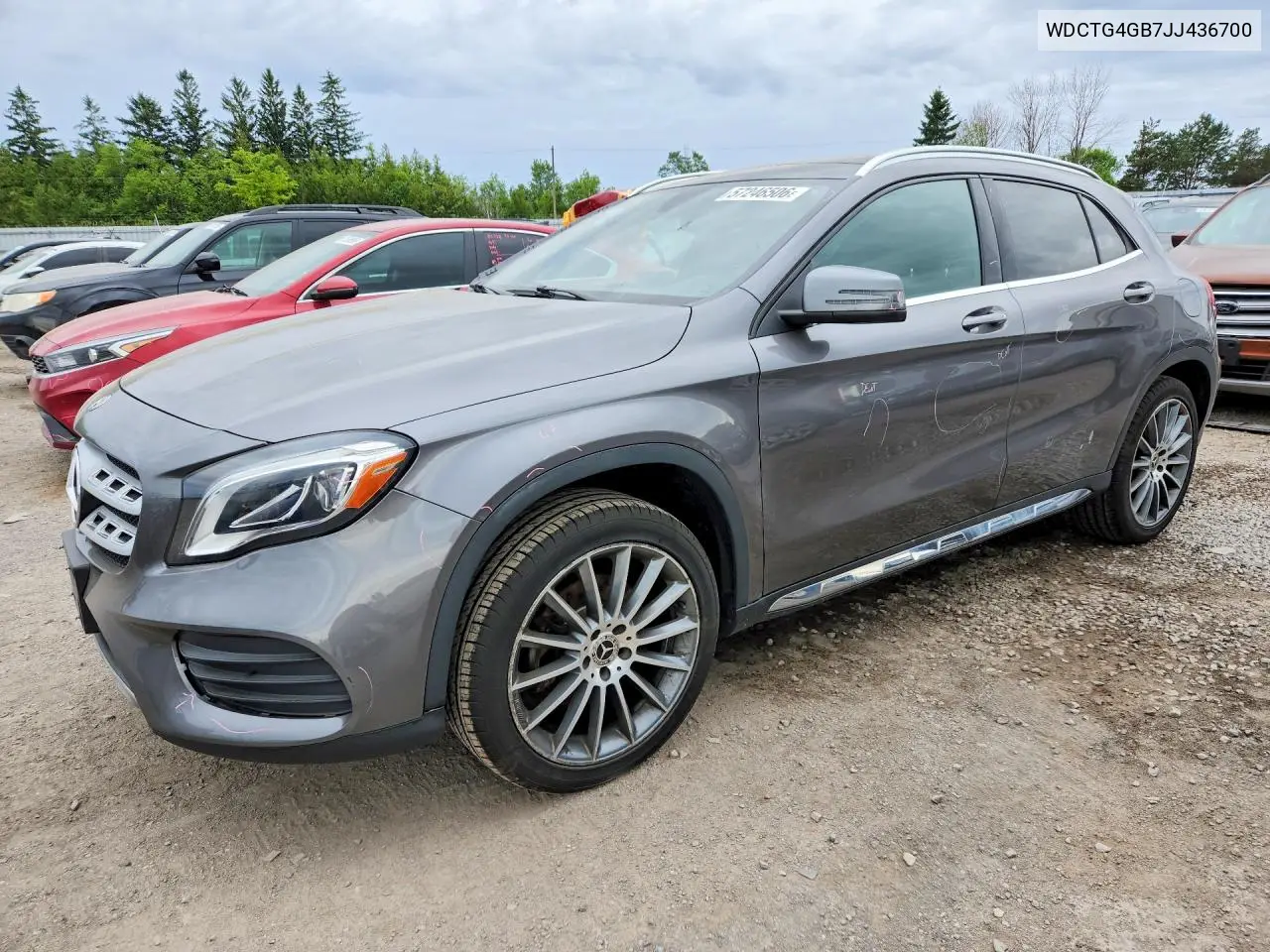 2018 Mercedes-Benz Gla 250 4Matic VIN: WDCTG4GB7JJ436700 Lot: 57246506