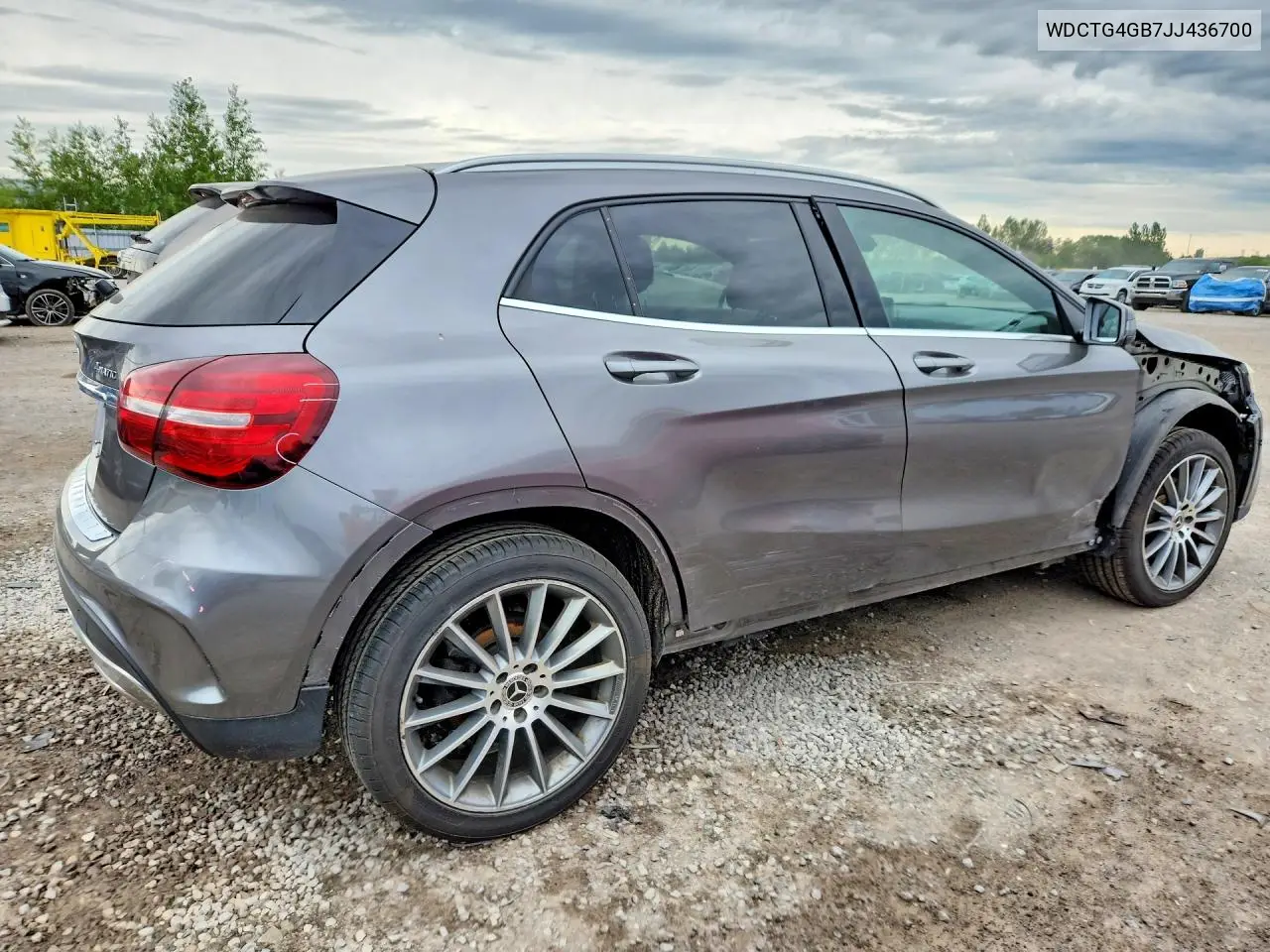 2018 Mercedes-Benz Gla 250 4Matic VIN: WDCTG4GB7JJ436700 Lot: 57246506