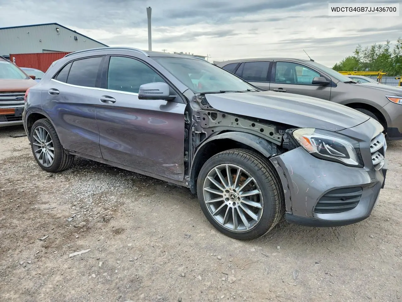 2018 Mercedes-Benz Gla 250 4Matic VIN: WDCTG4GB7JJ436700 Lot: 57246506