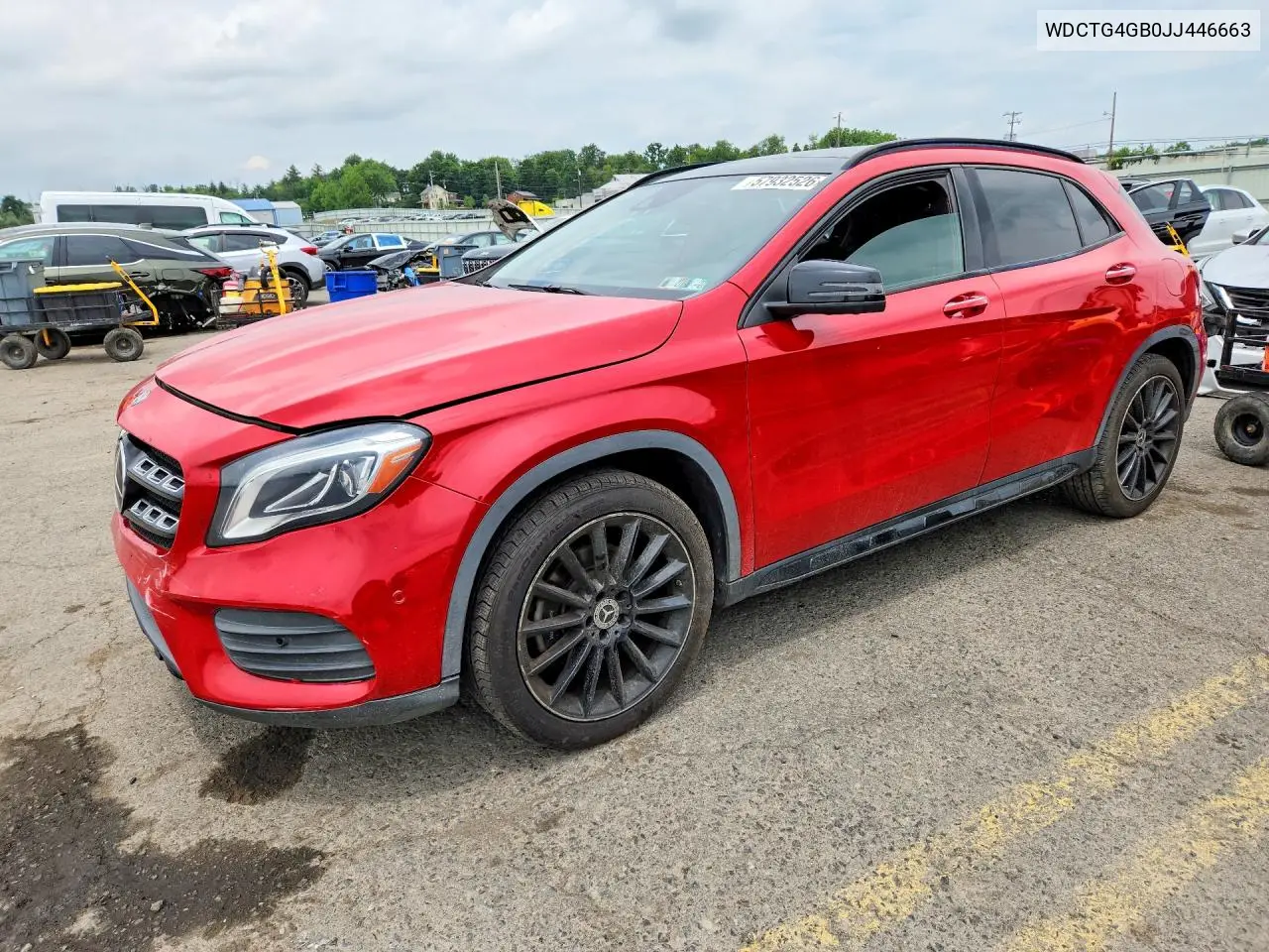 2018 Mercedes-Benz Gla 250 4Matic VIN: WDCTG4GB0JJ446663 Lot: 57932526