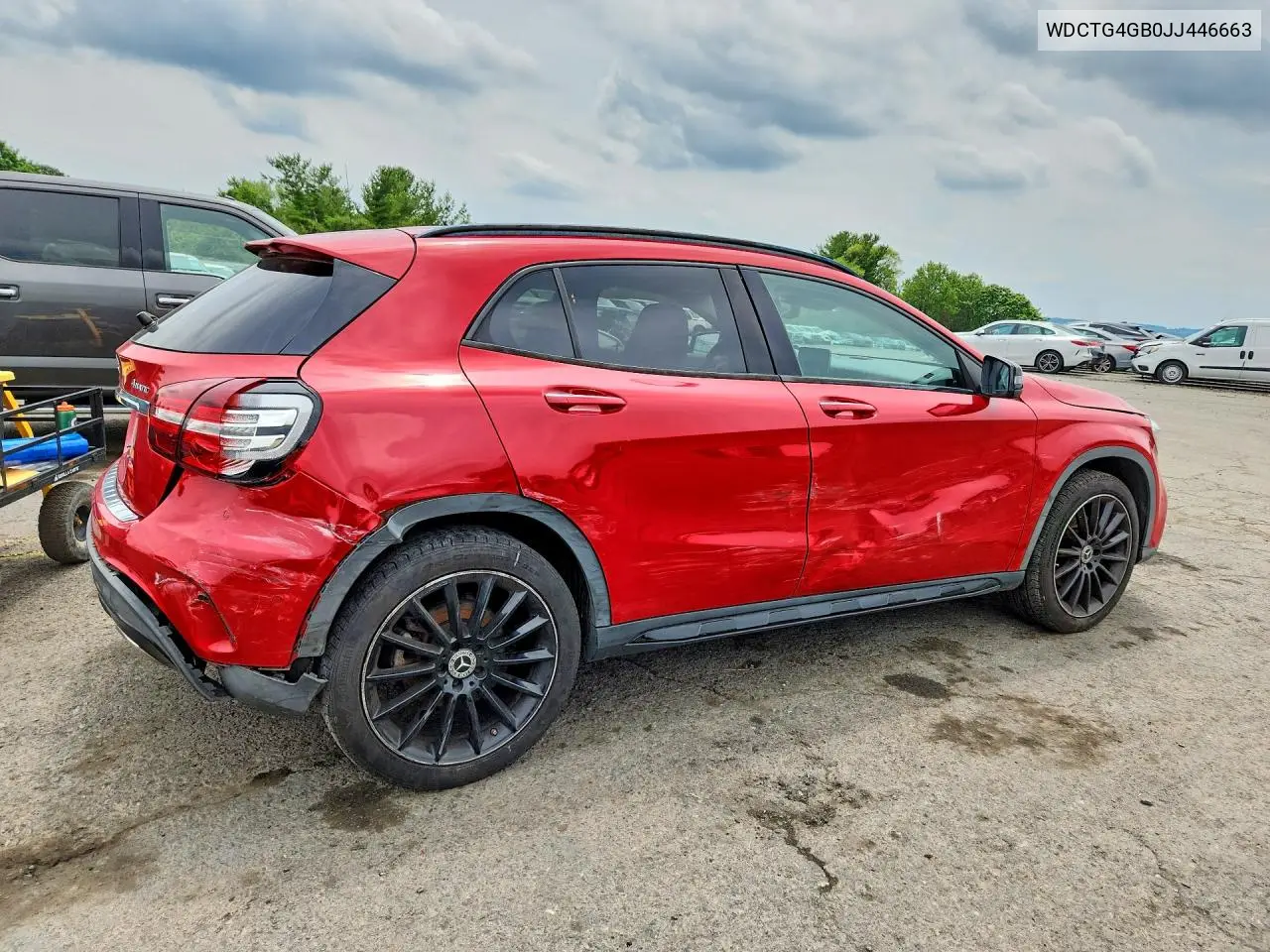 2018 Mercedes-Benz Gla 250 4Matic VIN: WDCTG4GB0JJ446663 Lot: 57932526