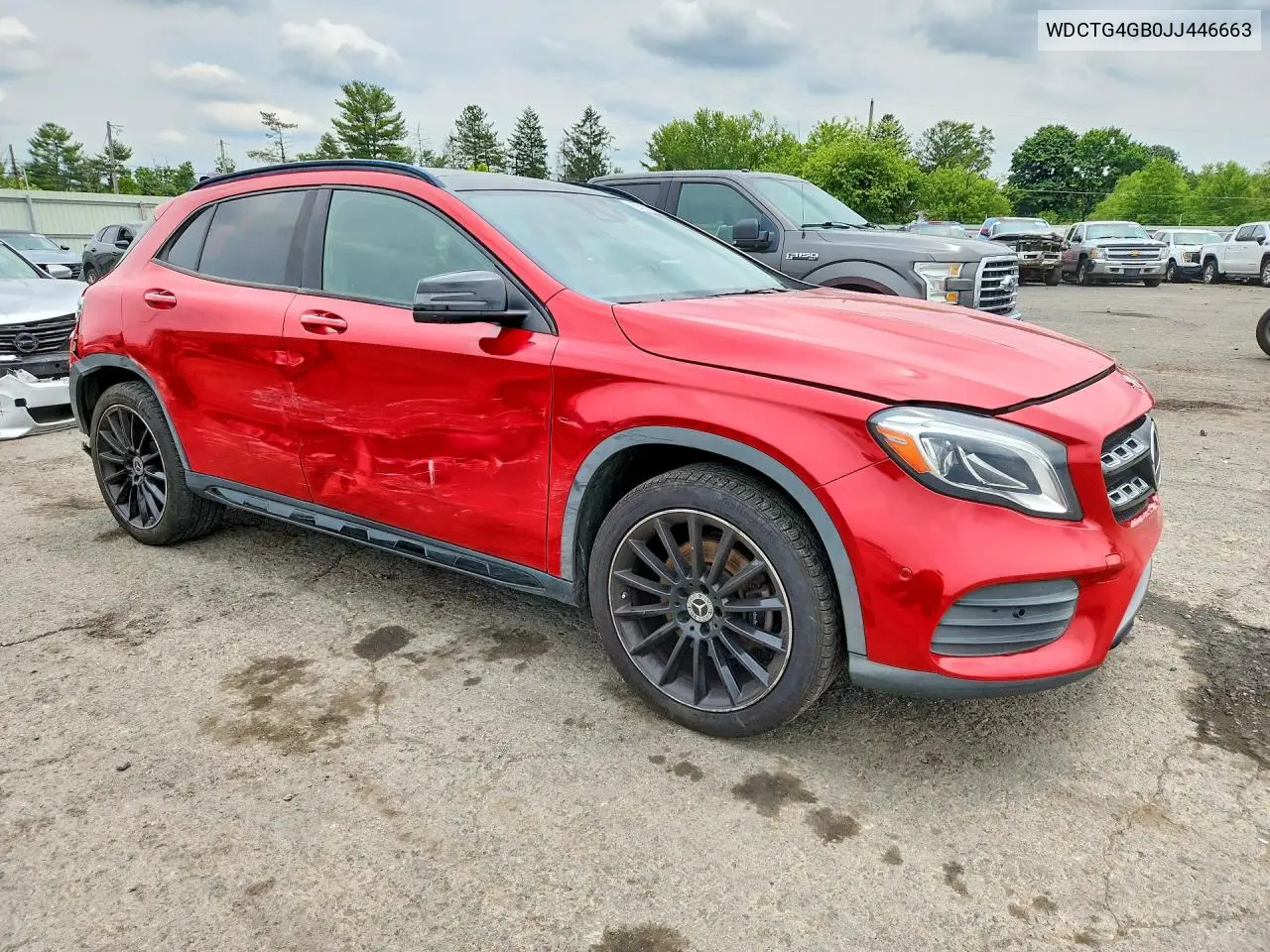 2018 Mercedes-Benz Gla 250 4Matic VIN: WDCTG4GB0JJ446663 Lot: 57932526