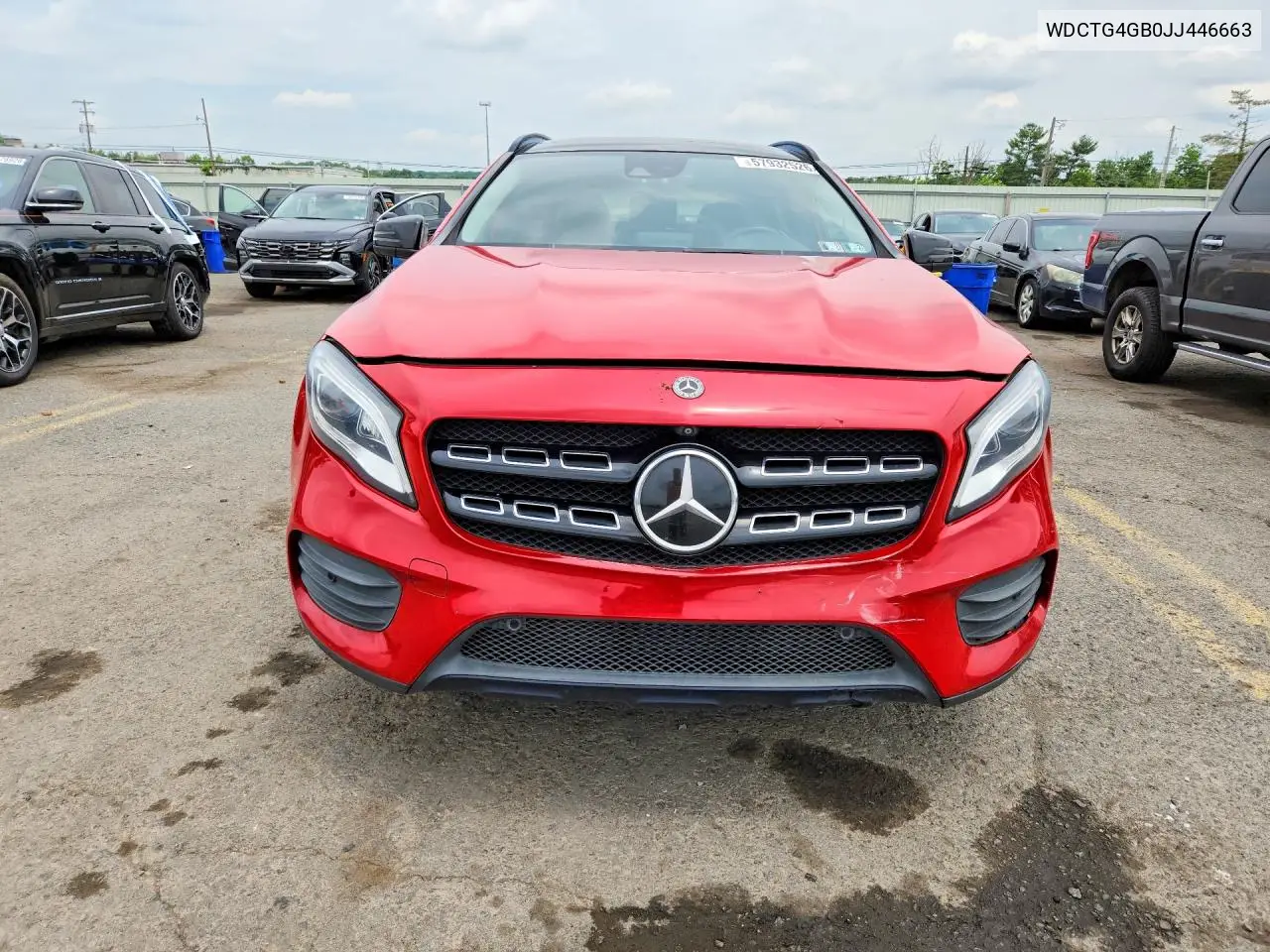2018 Mercedes-Benz Gla 250 4Matic VIN: WDCTG4GB0JJ446663 Lot: 57932526