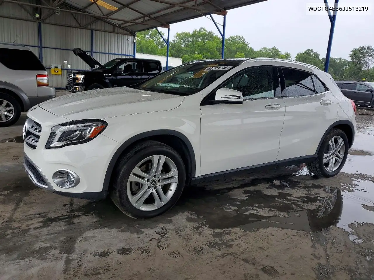 2018 Mercedes-Benz Gla 250 VIN: WDCTG4EB6JJ513219 Lot: 58021936