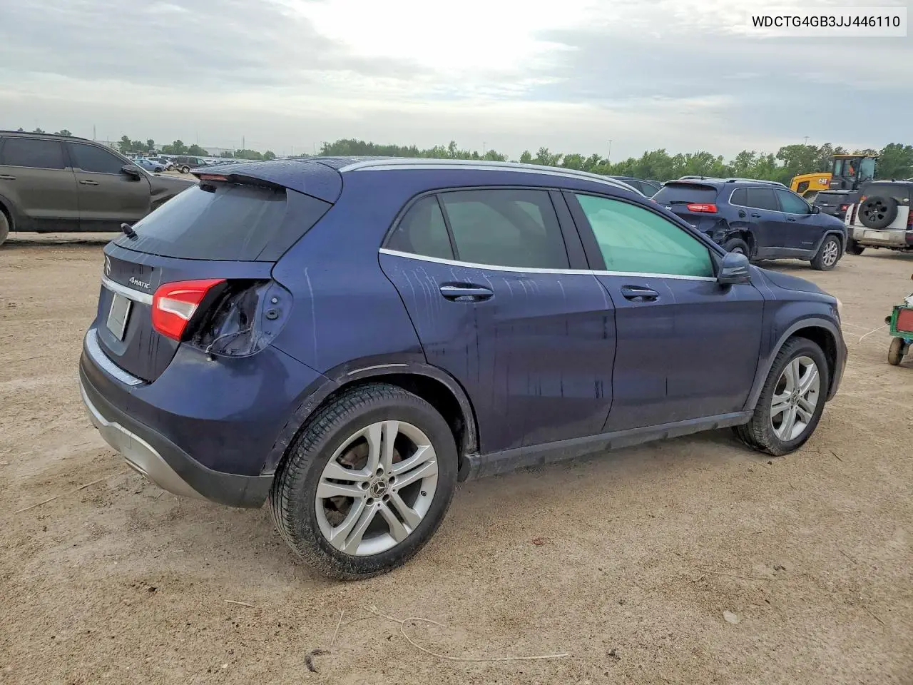 2018 Mercedes-Benz Gla 250 4Matic VIN: WDCTG4GB3JJ446110 Lot: 58079436