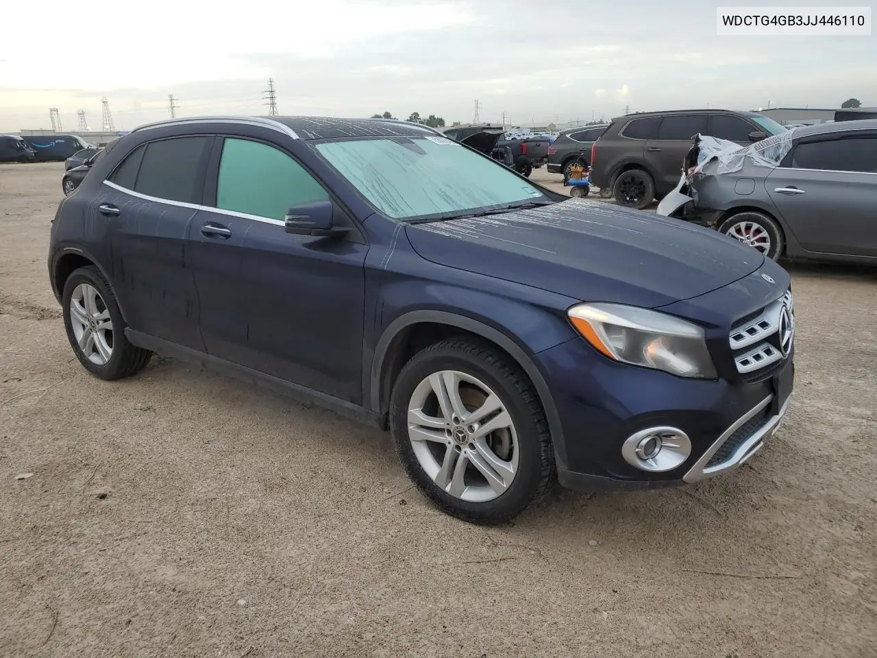 2018 Mercedes-Benz Gla 250 4Matic VIN: WDCTG4GB3JJ446110 Lot: 58079436