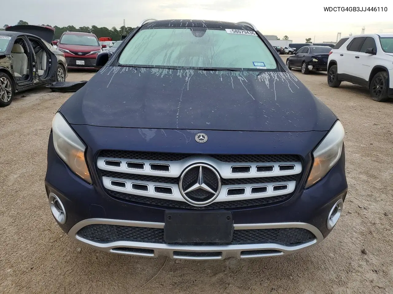 2018 Mercedes-Benz Gla 250 4Matic VIN: WDCTG4GB3JJ446110 Lot: 58079436