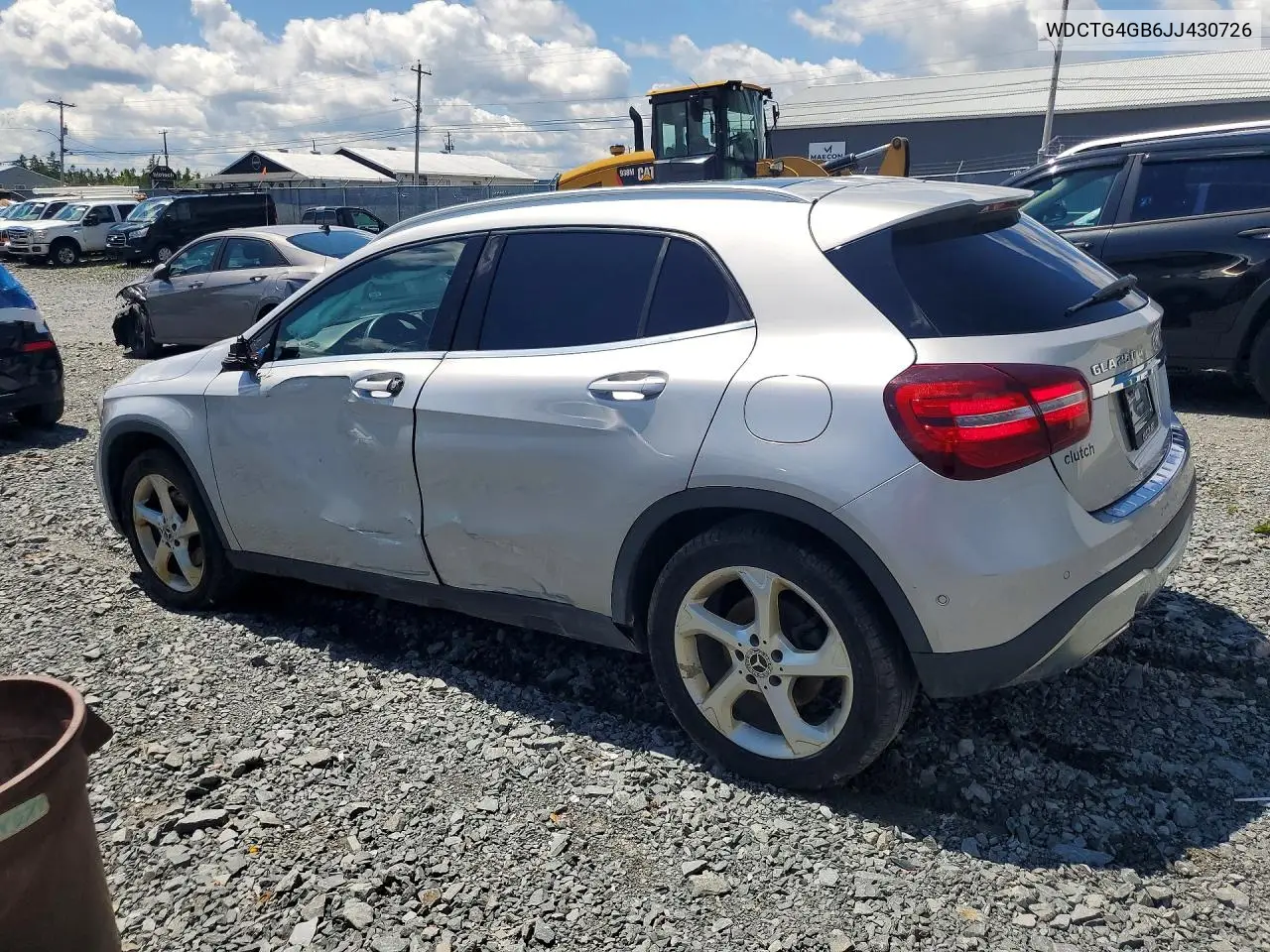 2018 Mercedes-Benz Gla 250 4Matic VIN: WDCTG4GB6JJ430726 Lot: 58082726