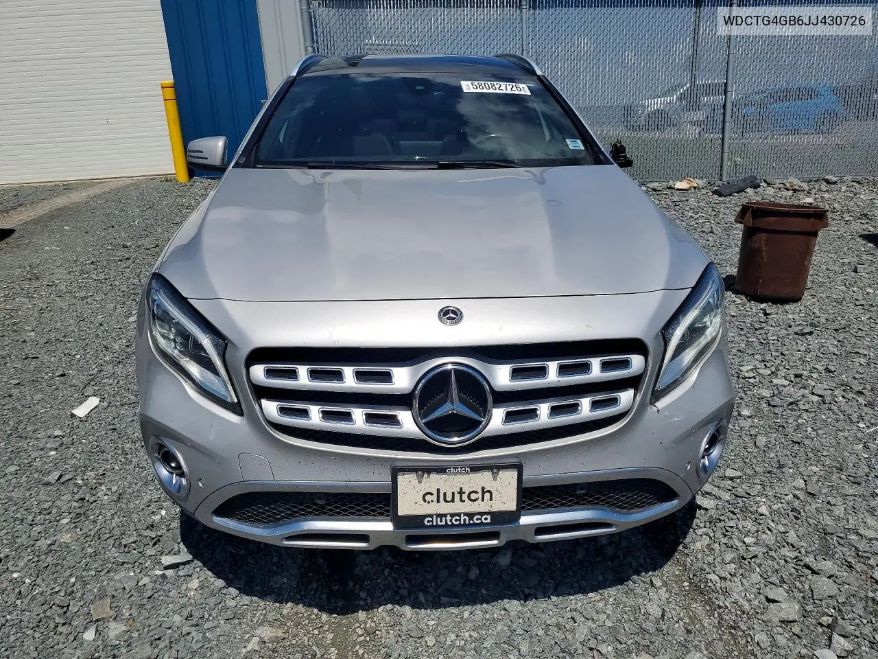 2018 Mercedes-Benz Gla 250 4Matic VIN: WDCTG4GB6JJ430726 Lot: 58082726