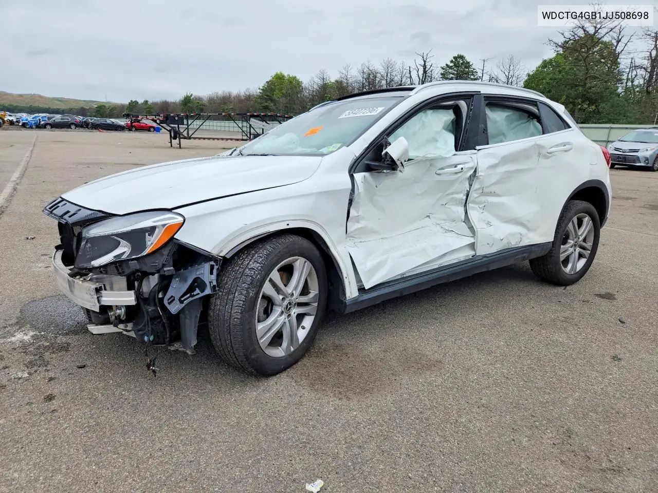 2018 Mercedes-Benz Gla 250 4Matic VIN: WDCTG4GB1JJ508698 Lot: 58407296