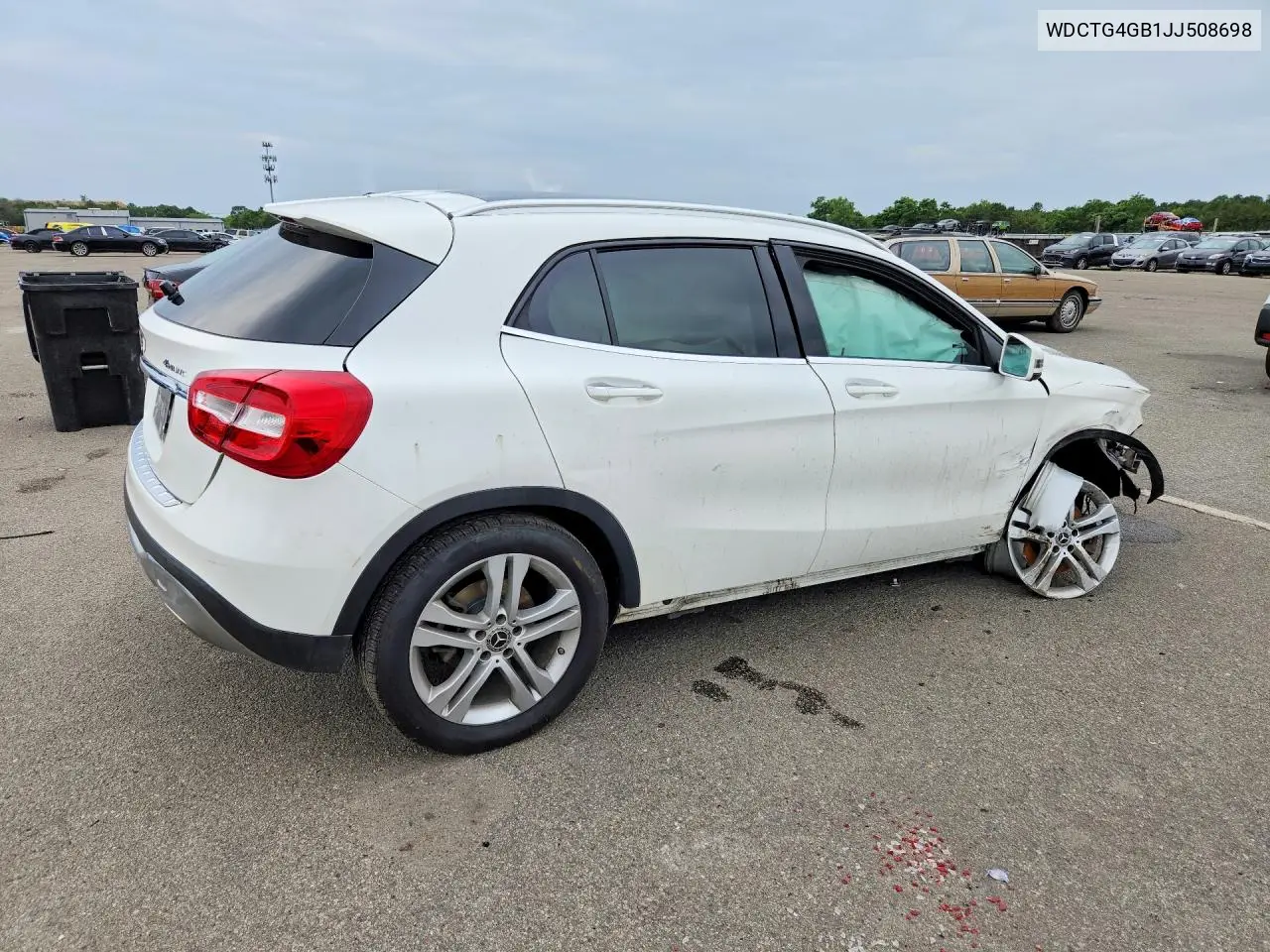 2018 Mercedes-Benz Gla 250 4Matic VIN: WDCTG4GB1JJ508698 Lot: 58407296