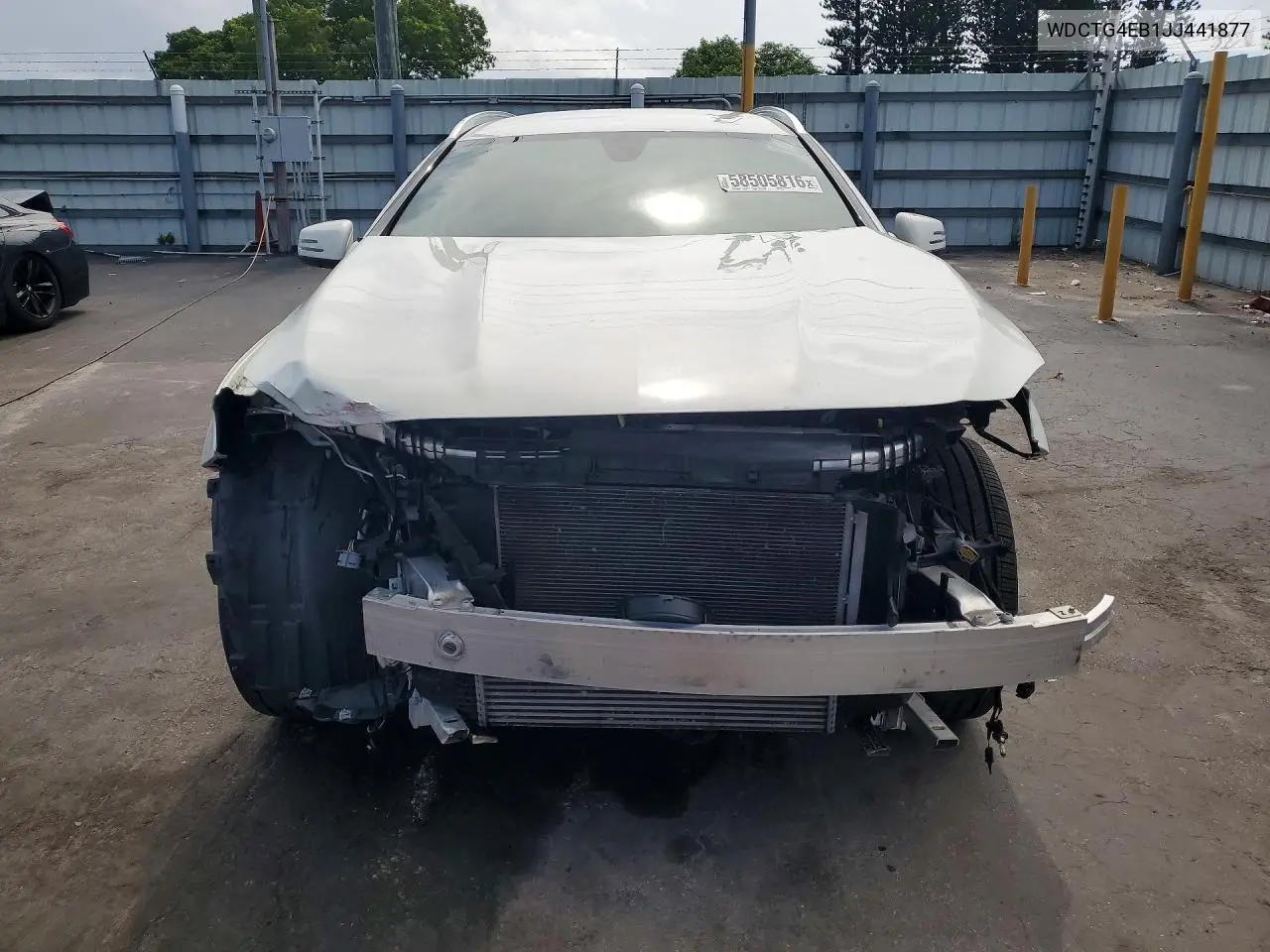 2018 Mercedes-Benz Gla 250 VIN: WDCTG4EB1JJ441877 Lot: 58505816
