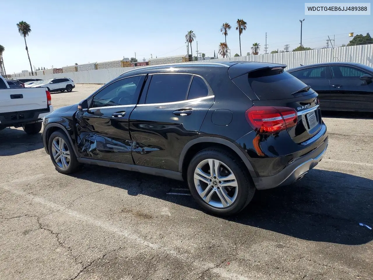 2018 Mercedes-Benz Gla 250 VIN: WDCTG4EB6JJ489388 Lot: 58934276