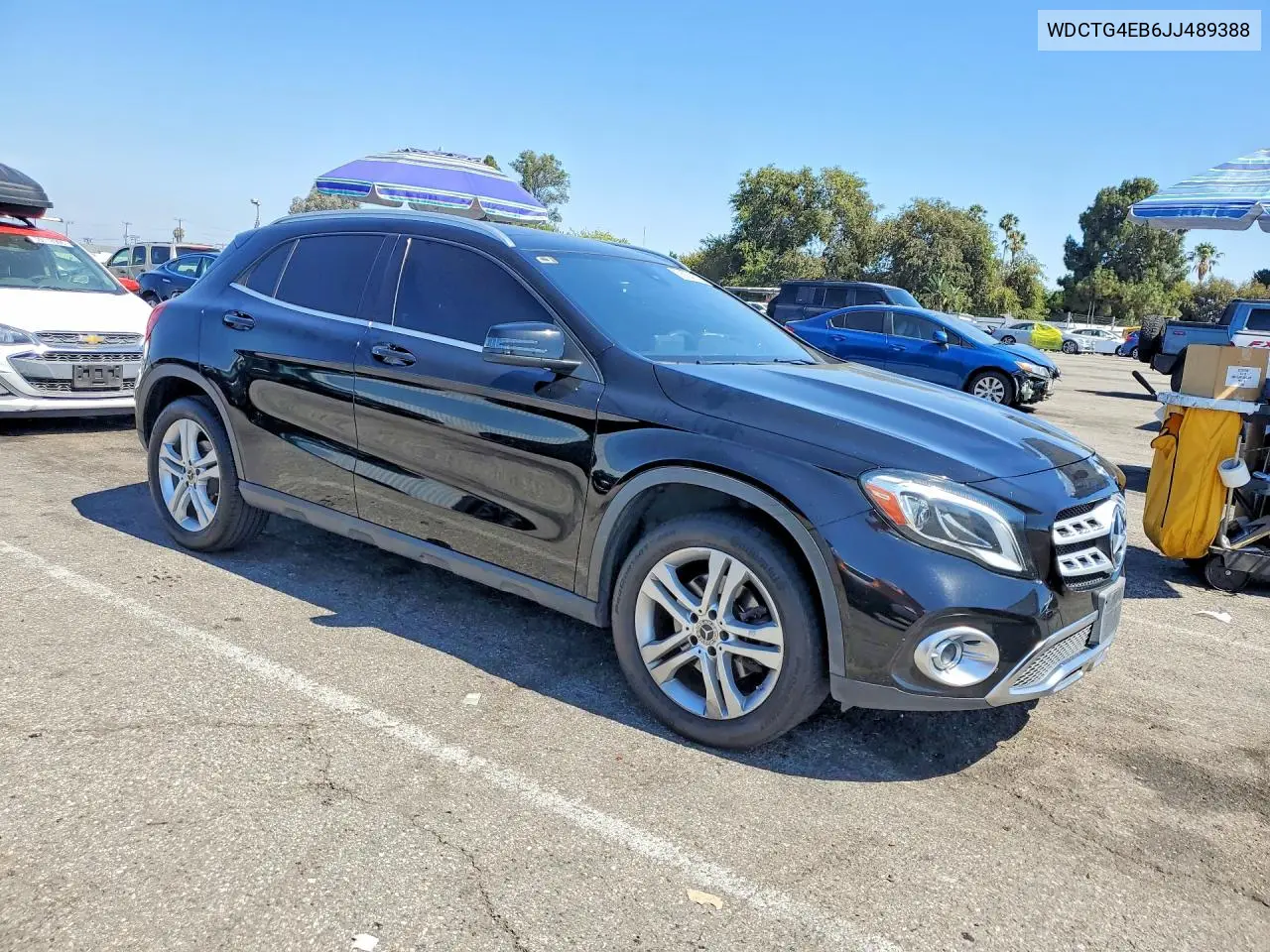 2018 Mercedes-Benz Gla 250 VIN: WDCTG4EB6JJ489388 Lot: 58934276