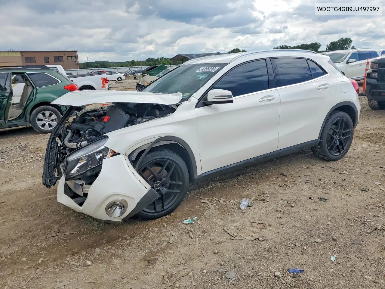 2018 Mercedes-Benz Gla 250 4Matic VIN: WDCTG4GB9JJ497997 Lot: 59398896