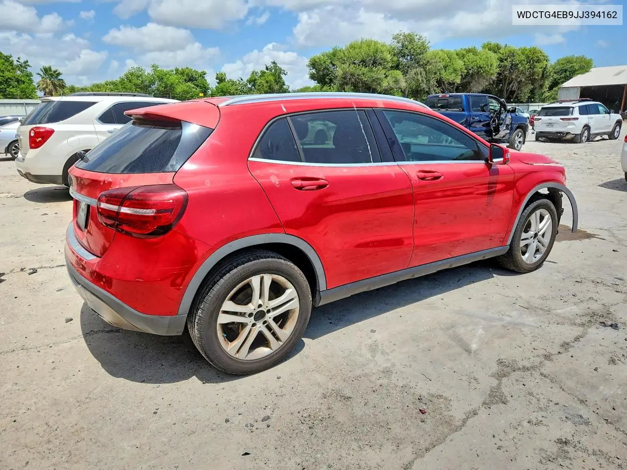 2018 Mercedes-Benz Gla 250 VIN: WDCTG4EB9JJ394162 Lot: 60066046