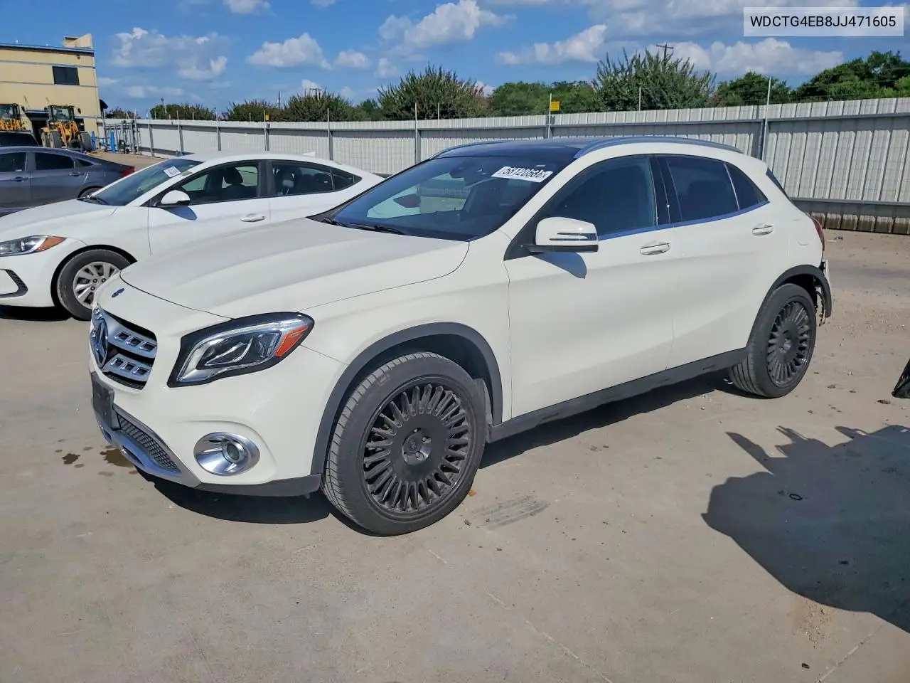 2018 Mercedes-Benz Gla 250 VIN: WDCTG4EB8JJ471605 Lot: 60091566