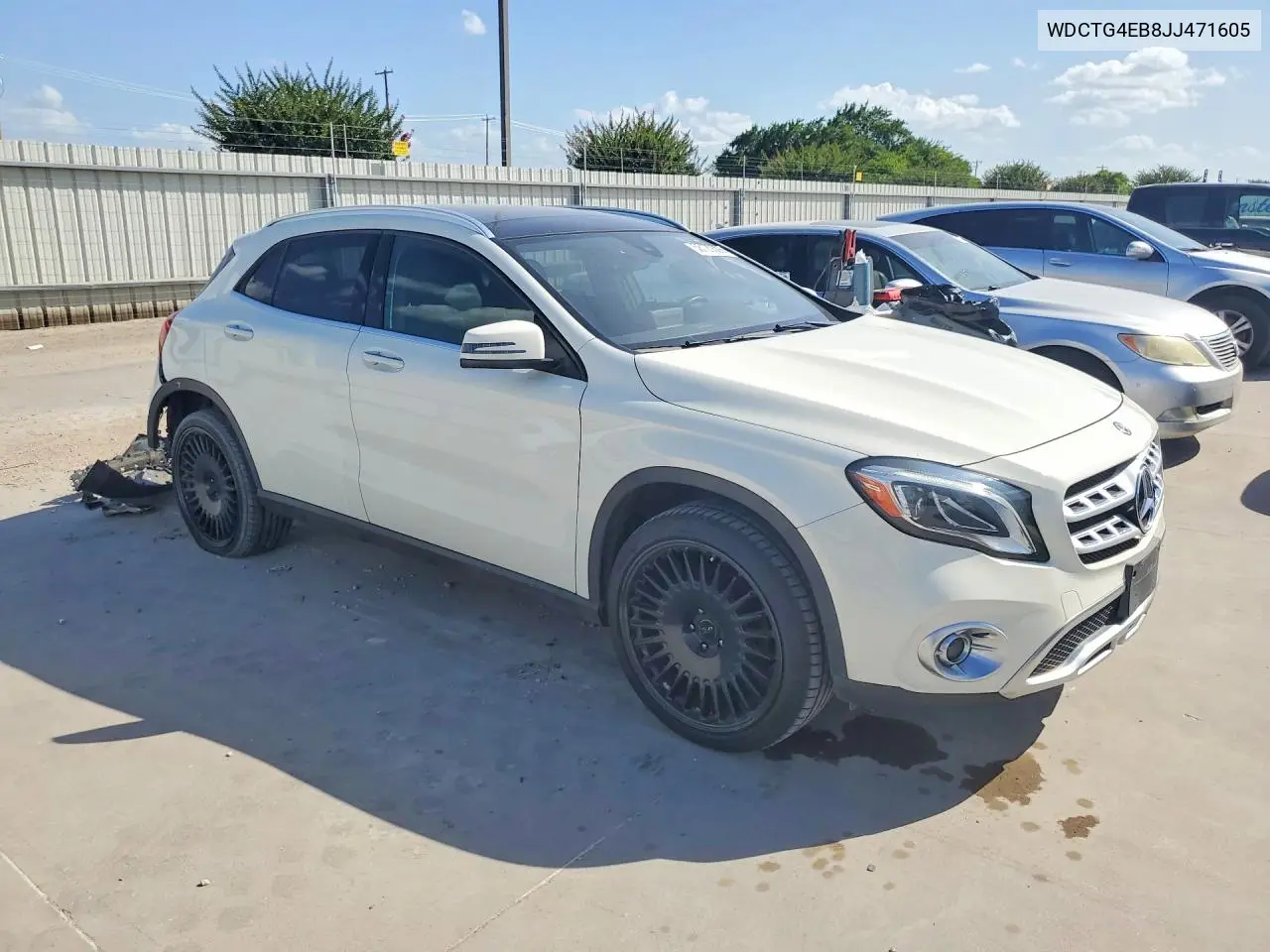 2018 Mercedes-Benz Gla 250 VIN: WDCTG4EB8JJ471605 Lot: 60091566