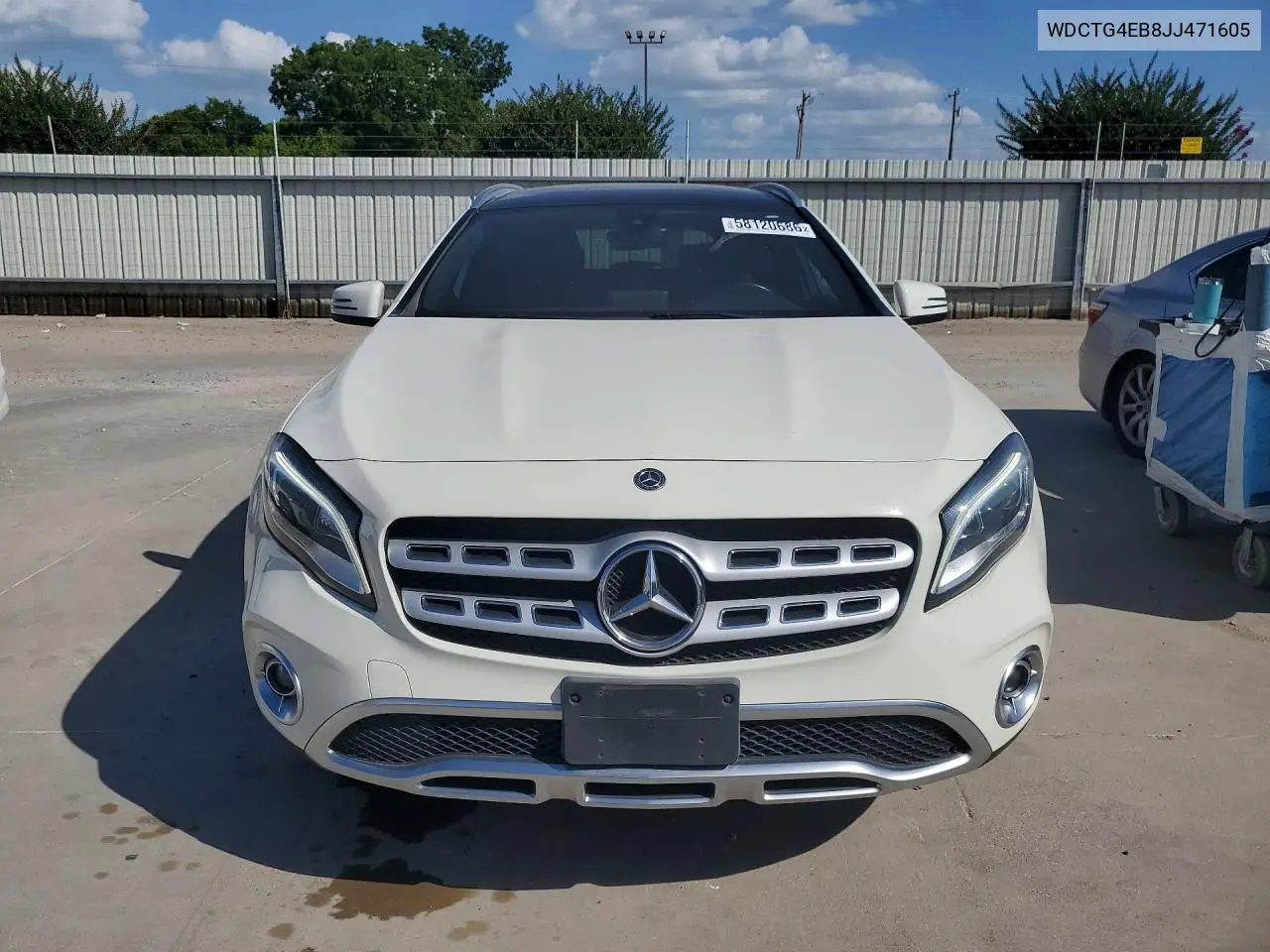 2018 Mercedes-Benz Gla 250 VIN: WDCTG4EB8JJ471605 Lot: 60091566