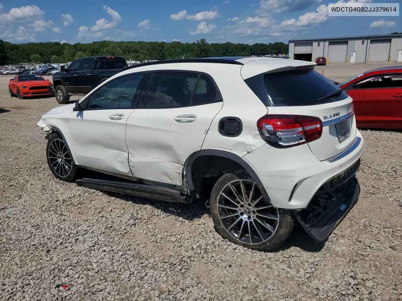 2018 Mercedes-Benz Gla 250 4Matic VIN: WDCTG4GB2JJ379614 Lot: 60161086