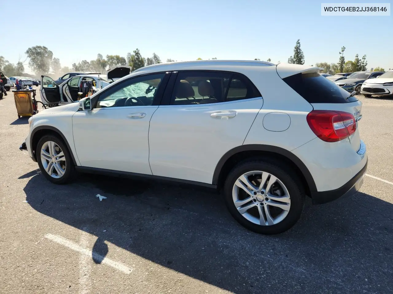 2018 Mercedes-Benz Gla 250 VIN: WDCTG4EB2JJ368146 Lot: 60327716