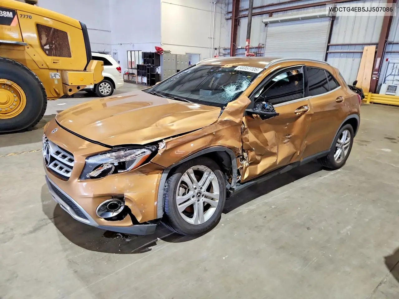 2018 Mercedes-Benz Gla VIN: WDCTG4EB5JJ507086 Lot: 60357706