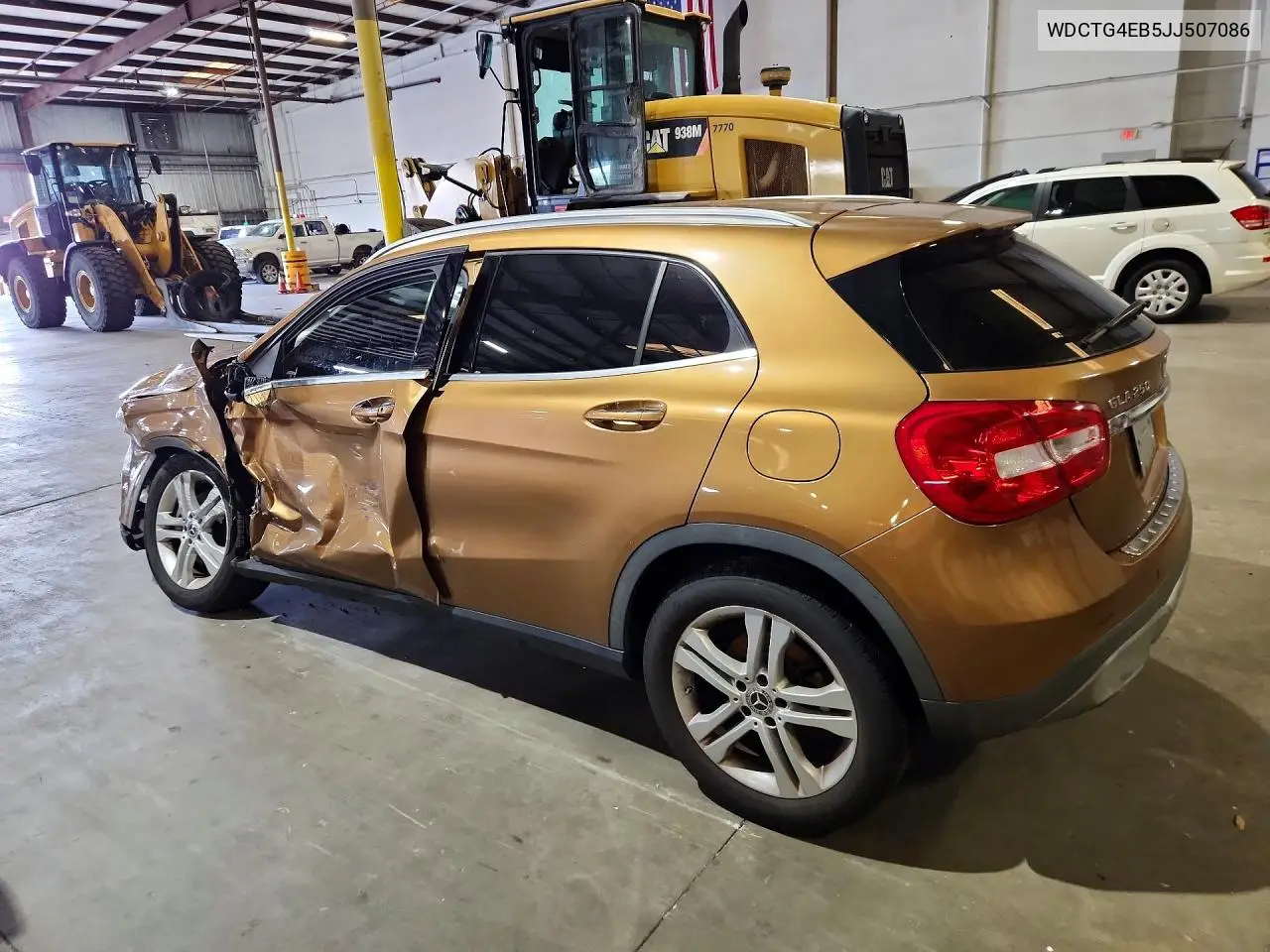 2018 Mercedes-Benz Gla VIN: WDCTG4EB5JJ507086 Lot: 60357706