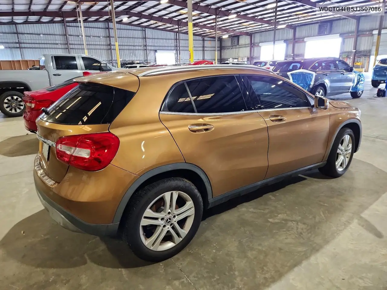2018 Mercedes-Benz Gla VIN: WDCTG4EB5JJ507086 Lot: 60357706