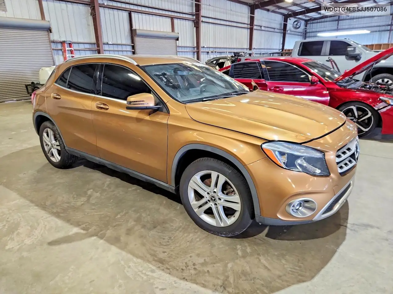 2018 Mercedes-Benz Gla VIN: WDCTG4EB5JJ507086 Lot: 60357706